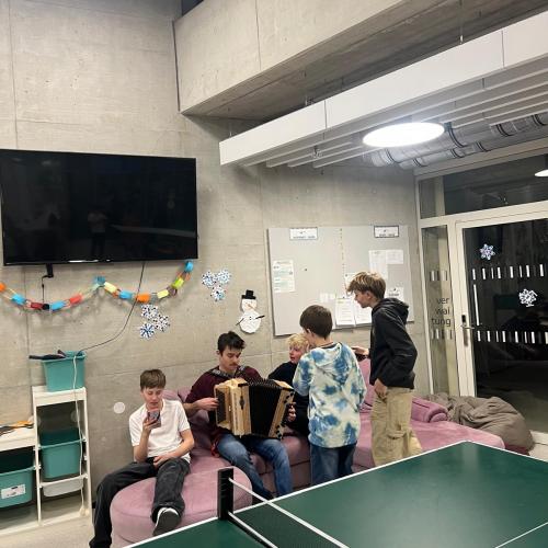 Musik in der Lounge