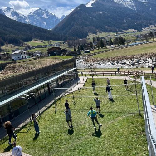 Volleyball Garten